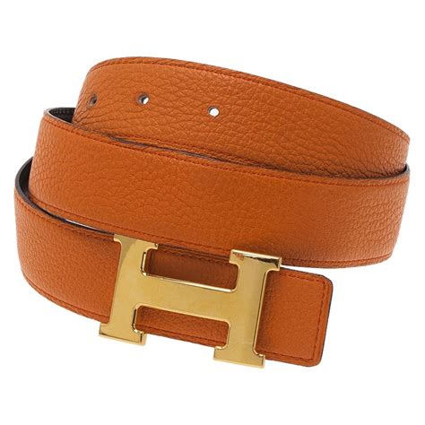 ceinture hermes orange homme|authentic Hermes belts for women.